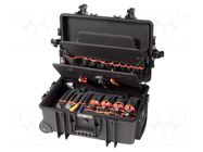 Kit: general purpose; for electricians; Robust45; case; 63pcs. KNIPEX