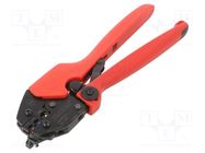 Tool: for crimping; insulated connectors,insulated terminals MOLEX