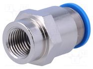 Push-in fitting; straight; -0.95÷6bar; Gasket: NBR caoutchouc; QS FESTO