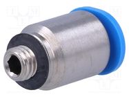 Push-in fitting; straight; -0.95÷6bar; Gasket: NBR rubber; QSM FESTO