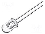 CRLED; red; 5mm; 14400mcd; 15°; Front: convex; 5÷20VDC; No.of term: 2 OPTOSUPPLY