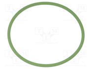 O-ring gasket; FKM; Thk: 2mm; Øint: 46mm; M50; green; -20÷200°C 