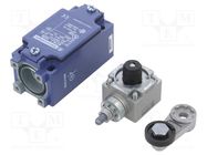 Limit switch; lever R 41mm, plastic roller Ø22mm; NO + NC; 10A TELEMECANIQUE SENSORS