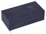 Converter: AC/DC; 6W; Uin: 85÷264VAC,100÷370VDC; Uout: 5VDC; 76% AIMTEC