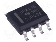 IC: operational amplifier; 5.5MHz; Ch: 1; SO8; tube; IB: 10nA TEXAS INSTRUMENTS