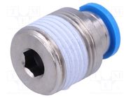 Push-in fitting; straight; -0.95÷6bar; Gasket: NBR caoutchouc; QS FESTO