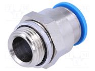 Push-in fitting; straight; -0.95÷6bar; Gasket: NBR caoutchouc; QS FESTO