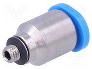 Push-in fitting; straight; -0.95÷6bar; Gasket: NBR rubber; QSM FESTO