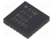 IC: audio amplifier; Pout: 2W; I2C,I2S,SDI; 1.62÷5.5VDC; Ch: 2; 4Ω Analog Devices