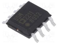 IC: audio amplifier; 4MHz; Pout: 1.5W; 2.7÷5.5VDC; Ch: 1; SO8; 4Ω 