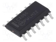 IC: digital; AND; Ch: 4; IN: 2; CMOS,TTL; SMD; SO14; 2÷3.6VDC; -40÷85°C ONSEMI