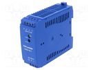 Power supply: switched-mode; for DIN rail; 50W; 48VDC; 1.05A; DRB TDK-LAMBDA