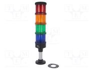 Signaller: signalling column; LED; red/orange/green/blue; 24VDC 