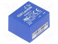 Converter: AC/DC; 2W; 90÷305VAC; Usup: 120÷430VDC; Uout: 5VDC; 70% TDK-LAMBDA