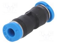 Push-in fitting; straight; -0.95÷6bar; Gasket: NBR rubber; QSM FESTO