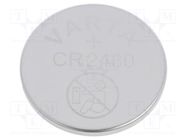 Battery: lithium; 3V; CR2430,coin; 280mAh; non-rechargeable VARTA MICROBATTERY