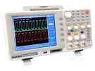 Oscilloscope: digital; Ch: 2; 200MHz; 1Gsps; 2Mpts/ch; LCD TFT 8" PEAKTECH
