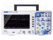 Oscilloscope: digital; Ch: 2; 100MHz; 1Gsps; 10kpts; LCD TFT 7" PEAKTECH