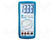 Digital multimeter; LCD; 3,5 digit (2000); VAC: 2V,20V,200V,600V PEAKTECH