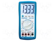 Digital multimeter; LCD; 3,5 digit (2000); VAC: 2V,20V,200V,600V PEAKTECH