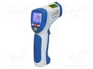 Infrared thermometer; LCD; 3,5 digit; -50÷850°C; -50÷1370°C PEAKTECH