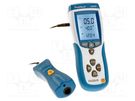 Infrared thermometer; LCD; 3,75 digit; -30÷550°C; -200÷1372°C PEAKTECH