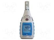 Thermo-hygrometer; LCD; 3 digit (999); -10÷50°C; 10÷99%RH PEAKTECH