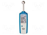 Hygrometer; LCD; 0÷100%RH; 65x235x30mm; Resolution: 0,1%RH,0,5um PEAKTECH