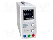 Power supply: laboratory; single-channel,adjustable; 1÷36VDC 