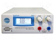 Power supply: laboratory; switching,single-channel,adjustable PEAKTECH