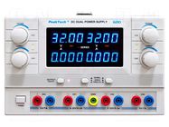 Power supply: laboratory; adjustable,multi-channel; 0÷30VDC PEAKTECH