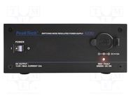 Power supply: laboratory; single-channel; 13.8VDC; 33A; ≤50mV PEAKTECH