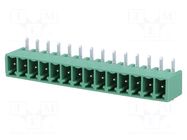 Pluggable terminal block; 3.81mm; ways: 14; angled 90°; socket PHOENIX CONTACT