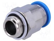 Push-in fitting; straight; -0.95÷6bar; Gasket: NBR caoutchouc; QS 