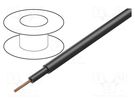 Wire; BiT 1000 Power; 1x25mm2; stranded; Cu; PVC; black; 600V,1kV BITNER