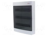 Enclosure: for modular components; IP40; white; No.of mod: 54 ETI POLAM