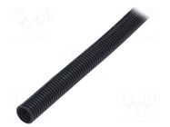 Protective tube; Size: 17; polyamide 6; black; L: 50m; PCL; PMAFLEX PMA