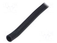 Protective tube; Size: 29; polyamide 12; black; L: 50m; PIS; UL94V-0 PMA