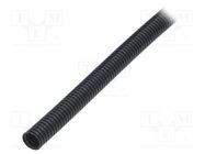 Protective tube; Size: 12; polyamide 12; black; L: 50m; -50÷95°C PMA