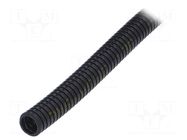 Protective tube; Size: 23; polyamide 6; black; L: 50m; PMAFLEX VOH PMA
