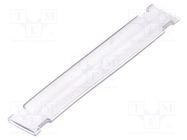 Markers; 10÷317mm; PVC; transparent; -30÷60°C; UL94V-0; W: 11.3mm WEIDMÜLLER