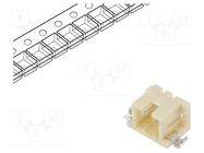 Connector: wire-wire/PCB; socket; male; DF3; 2mm; PIN: 2; SMT; tinned HIROSE