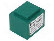 Transformer: encapsulated; 2.6VA; 230VAC; 24V; 108mA; PCB; IP00 BREVE TUFVASSONS