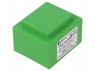 Transformer: encapsulated; 4.5VA; 230VAC; 18V; 250mA; PCB; IP00 BREVE TUFVASSONS