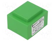 Transformer: encapsulated; 4.5VA; 230VAC; 7.5V; 600mA; PCB; IP00 BREVE TUFVASSONS