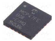 IC: D/A converter; 8bit; Ch: 8; 2.7÷5.5V; VQFN20; -40÷125°C; tube MICROCHIP TECHNOLOGY