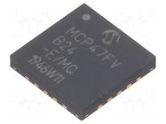 IC: D/A converter; 12bit; Ch: 4; 2.7÷5.5V; VQFN20; -40÷125°C; tube MICROCHIP TECHNOLOGY