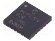 IC: D/A converter; 12bit; Ch: 8; 2.7÷5.5V; VQFN20; -40÷125°C; tube MICROCHIP TECHNOLOGY