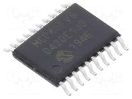 IC: D/A converter; 8bit; Ch: 4; TSSOP20; -40÷125°C; tube MICROCHIP TECHNOLOGY