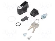 Lock; for enclosures; Key code: 1242E; Thalassa PLM SCHNEIDER ELECTRIC